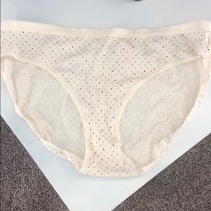 Victoria’s Secret Polka dot brief underwear